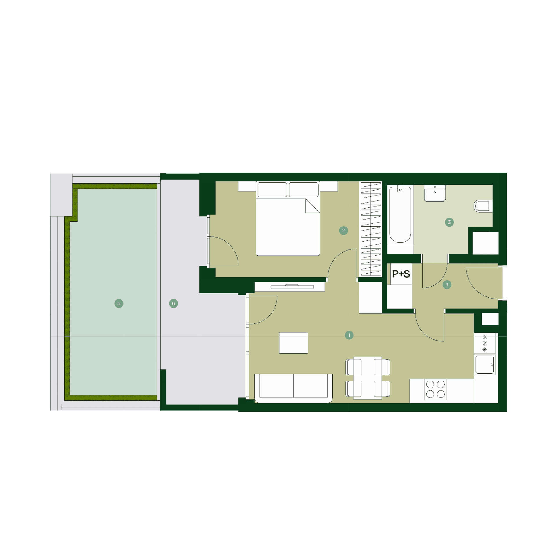 Floorplan TB 1.105