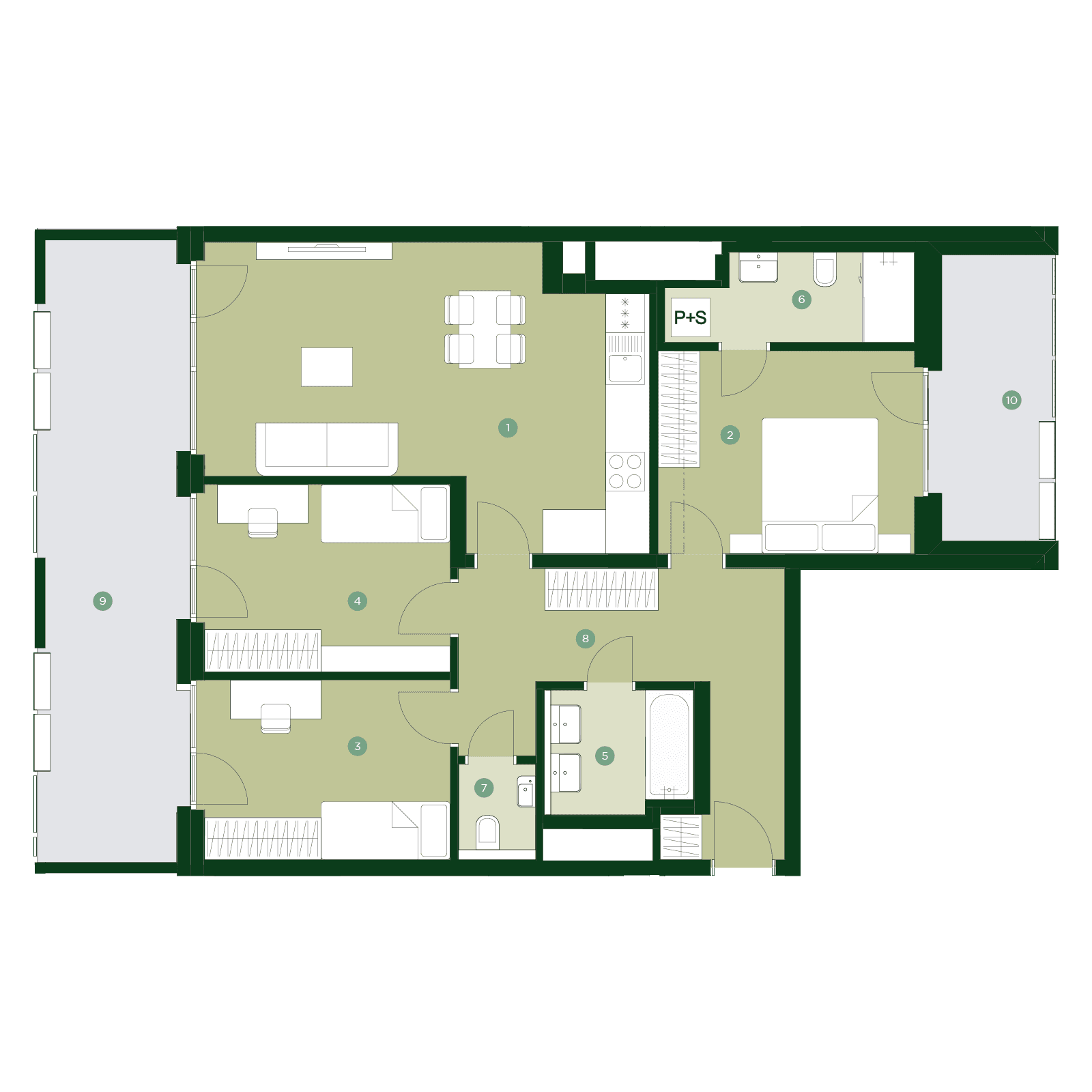 Floorplan TB 1.411