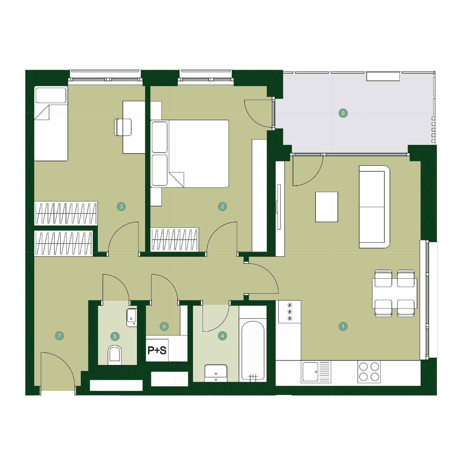 Floorplan TB 3.204