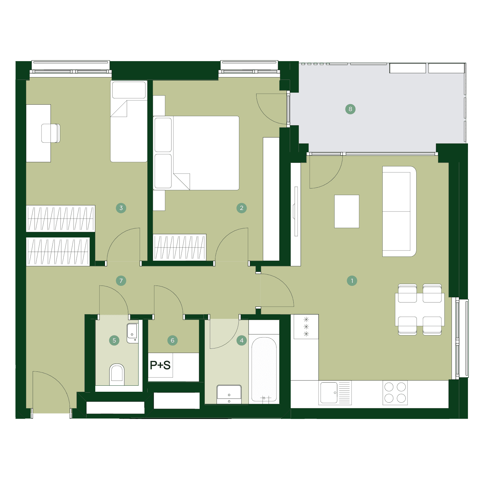 Floorplan TB 3.504