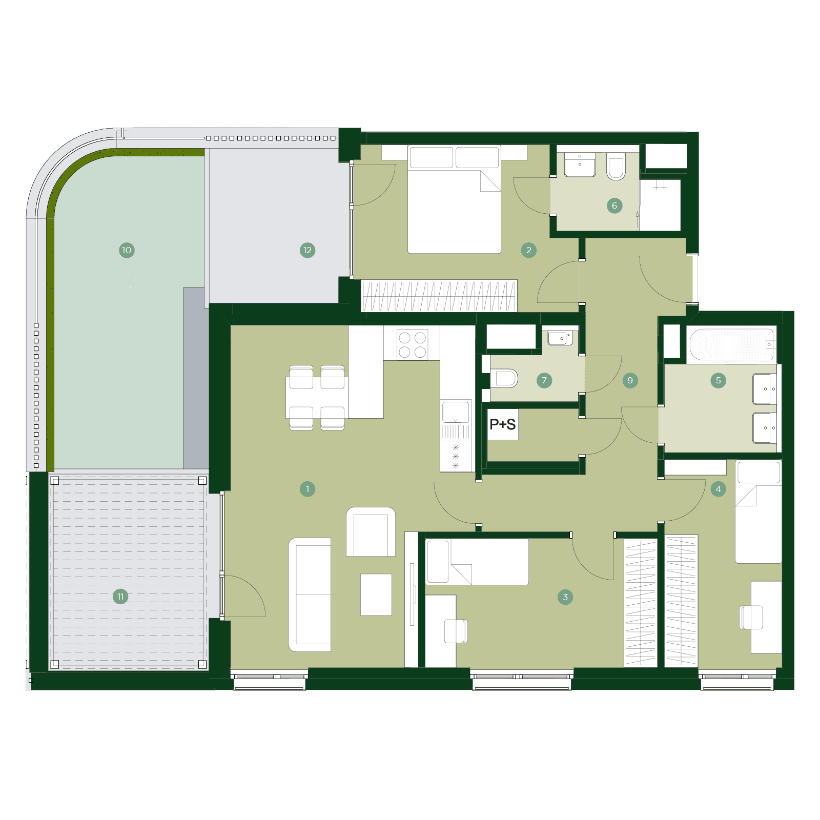 Floorplan TB 4.110